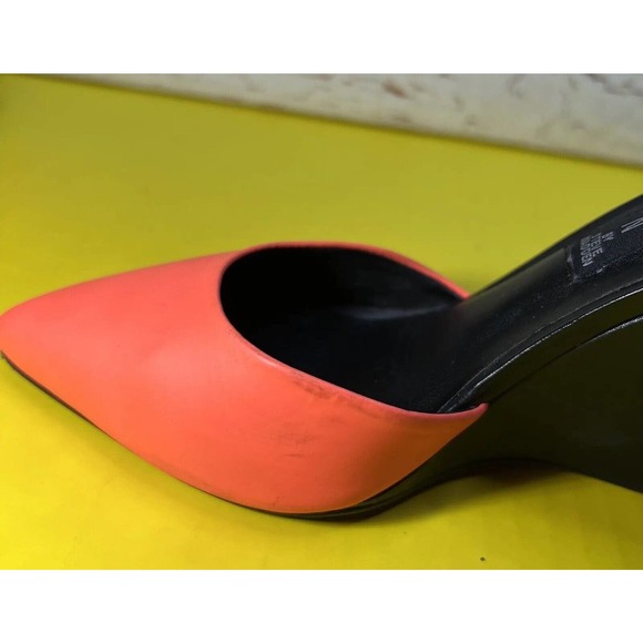 Steve Madden SERISSA Wedge Heel Sandals Shoe Size 5.5 M Ankle Strap Color Block - Picture 7 of 15